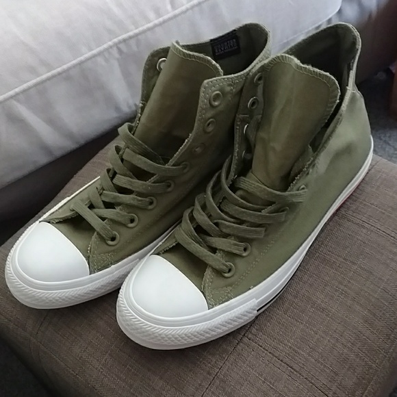 NWOT Converse Chuck Taylor Fatigue Green High Tops NWOT Converse Chuck Taylor Fatigue Green High Tops